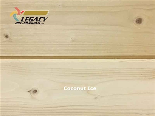 Spruce Prefinished Tongue and Groove V-Joint Boards - Coconut Ice
