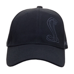Black Tonal Shelby Snake Hat