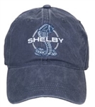 Circle Shelby Snake Pigment Dyed Navy Hat