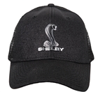 Womens Shelby Snake Glitter Black Hat