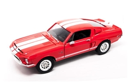 1:18 1968 Red Shelby Mustang GT500KR Diecast