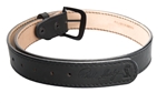 Carroll Shelby Black Leather Belt