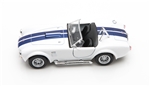 1:32 1965 White Shelby Cobra Diecast