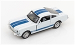 1:32 1966 White Shelby GT350 Diecast