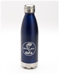 17 oz Stainless Steel Navy Water Bottle