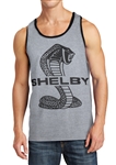 Shelby Snake Grey Ringer Tank