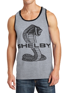 Shelby Snake Grey Ringer Tank