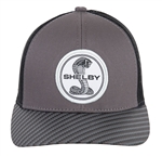 Carbon Fiber Designed Bill Grey Hat