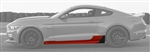 2015-2020 Shelby GTE/GT-H Rocker Panel Kit