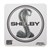 Chrome Shelby Snake Removable Sticker
