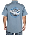 Shelby Performance GT350 Blue Work Shirt