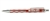 Shelby Checkered Pen - Red/Silver