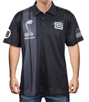 Shelby Sublimated Black Polo