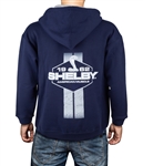 Shelby American Muscle Navy Zip Up Hoody