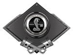 SVT Shelby GT500 Carbon Fiber Design Metal Sign