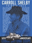 Carroll Shelby 2014 Tribute Poster