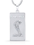 Men's Shelby Snake Dog Tag Necklace
