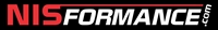 NISformance.com Window Decal 6"x3/4" (Red/White)