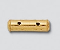 14K Gold Filled Tube Spacer Bar - 3mm, 2Hole