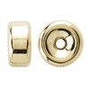 14kt Gold Filled Smooth Rondell Bead - 3mm - 1mm Hole Size