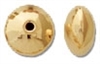 14kt Gold Filled Smooth Saucer Bead - 8mm - 1.5mm Hole Size