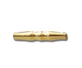 14kt Gold Filled Spindle Bead - 3mm x 14mm - 1mm Hole Size