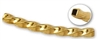 14kt Gold Filled Twisted Curved Tube- 3mm x 25mm