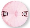 Swarovski 10mm Sew On Rivoli Light Rose