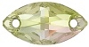 Swarovski 12 x 6mm Navette Sew On Luminous Green