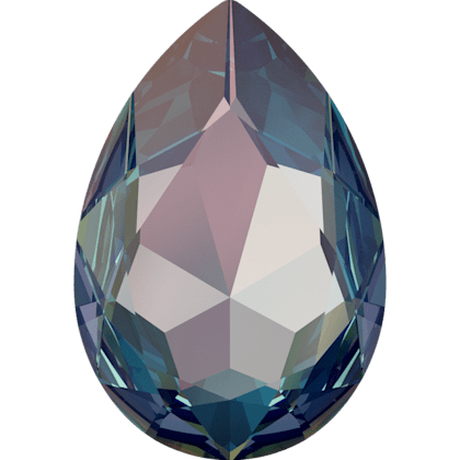 #4327 Swarovski Large Pear Fancy Stone- 30 X 22mm - Royal Blue DeLite