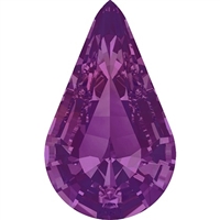 Swarovski Pointed Back Pear - 13 x 7.8mm  - Amethyst