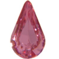 Swarovski Pointed Back Pear - 13 x 7.8mm  - Rose