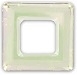 20mm Square Cosmic Ring Luminous Green