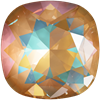 #4470 Swarovski Cushion Square Fancy Stone- 12mm - Ochre