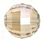 Swarovski 8mm Chessboard Bead Golden Shadow