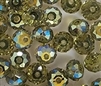 Swarovski 8mm Briolette Bead (Gemstone) Khaki AB