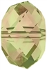 Swarovski 8mm Briolette Bead (Gemstone) Luminous Green