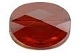 8mm Oval Mini Bead Red Magma