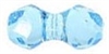 11 x 6mm Modular Bead Aquamarine