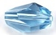 18 x 12mm Polygon Bead Aquamarine