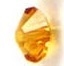 6mm Flat Bicone Bead Topaz