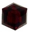4mm Cube Bead Garnet