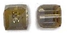 8mm Cube Bead Bronze Shade