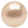 Swarovski 5mm 1/2 Drilled Round Crystal Pearl