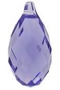 13 x 6.5mm Briolette Pendant Tanzanite