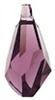 13mm Polygon Pendant Amethyst