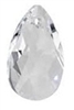 16mm Teardrop Pendant Crystal