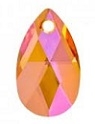 22mm Teardrop Pendant Astral Pink