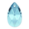 28mm Teardrop Pendant Aqua