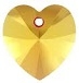 10mm Heart Pendant Light Siam AB